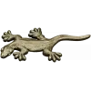 Gecko relief STL for CNC carving - detailed 3D model