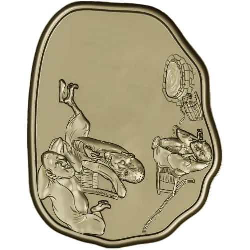 Банный поднос - 3D STL модель для фрезерной резьбы