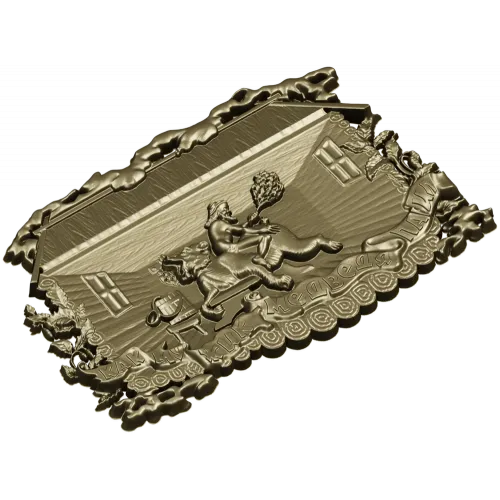 Sauna Bear Tale Relief