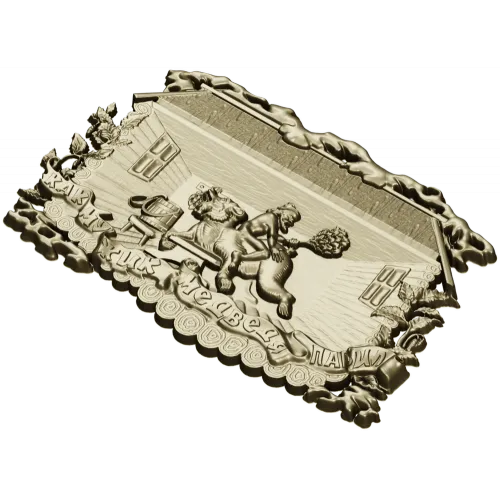 Sauna Bear Tale Relief