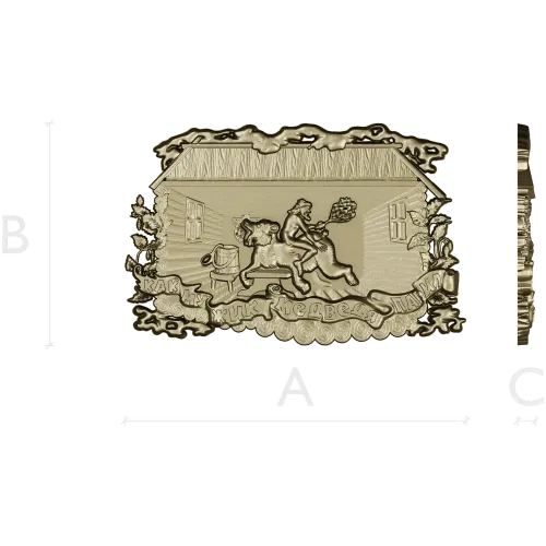 Sauna Bear Tale Relief