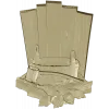 Banya Relief with Bucket, Ladle and Oak Leaves