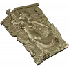 Steam Nymph Relief - STL 3D model for CNC carving