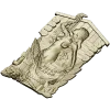 Steam Nymph Relief - STL 3D model for CNC carving