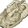 Steam Nymph Relief - STL 3D model for CNC carving