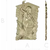 Steam Nymph Relief - STL 3D model for CNC carving
