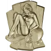 High-relief Sauna Maiden STL for CNC Router