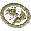 Sauna Nymph Medallion - detailed STL 3D model for CNC