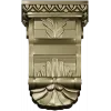 Classical Acanthus & Shell Corbel - STL 3D Model for CNC