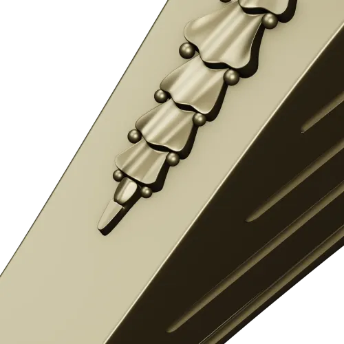 Baroque Decorative Corbel STL for CNC Milling