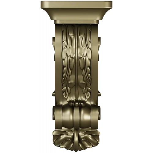 Classical Acanthus Corbel - STL 3D Model for CNC