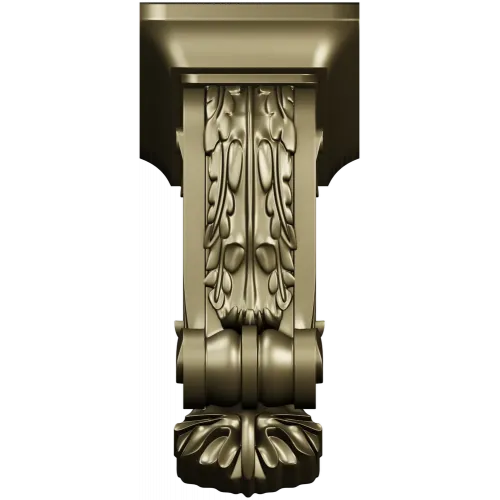 Classical Acanthus Corbel - STL 3D Model for CNC