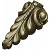 Acanthus scroll corbel STL for CNC carving