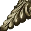 Acanthus scroll corbel STL for CNC carving