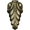 Acanthus scroll corbel STL for CNC carving