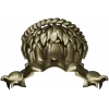 Декоративный кронштейн-лапа в стиле акант - 3D STL для ЧПУ