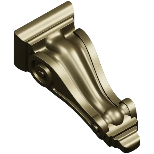 Classical Scroll Corbel - STL 3D Model for CNC