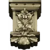 Ornate Acanthus Corbel - STL 3D Model for CNC