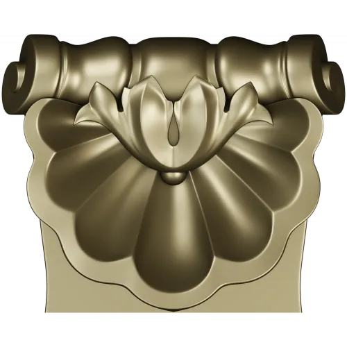 Shell-Scroll Corbel STL for CNC