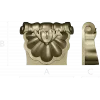 Shell-Scroll Corbel STL for CNC