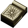 Rosette Scroll Bracket - STL 3D model for CNC milling