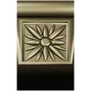 Rosette Scroll Bracket - STL 3D model for CNC milling