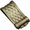Decorative bracket 3D model in STL for CNC carving