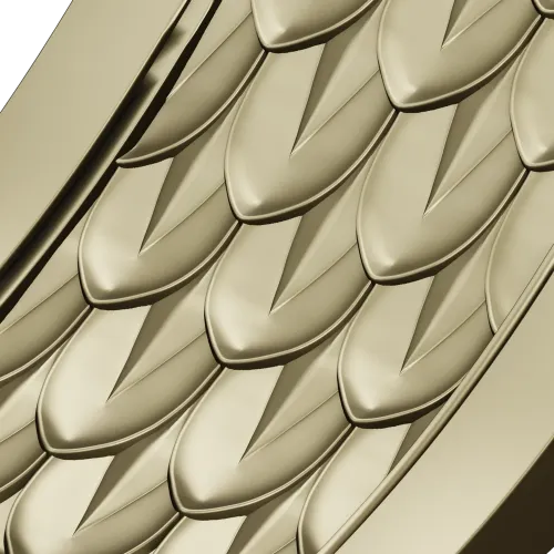 Decorative bracket 3D model in STL for CNC carving