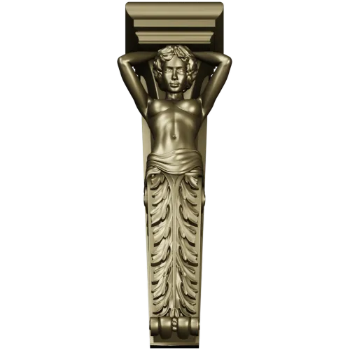 Muse Caryatid Bracket STL for CNC