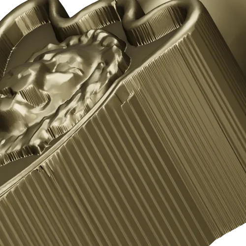 Caryatid Corbel - STL 3D model for CNC carving