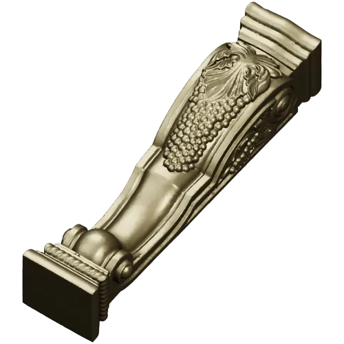 Кронштейн "Виноградная лоза" - 3D модель STL для ЧПУ