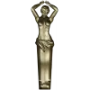 Elysian Caryatid Bracket - high-relief STL 3D model for CNC