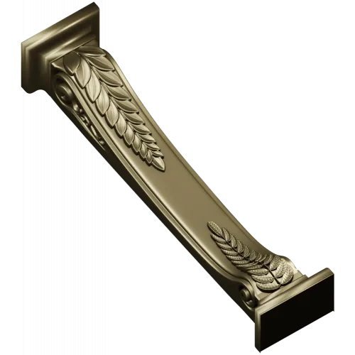 Classic Laurel Corbel 3D STL for CNC Router