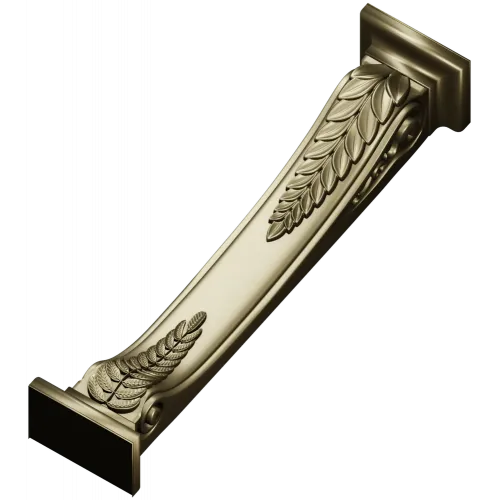 Classic Laurel Corbel 3D STL for CNC Router