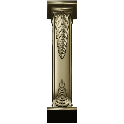 Classic Laurel Corbel 3D STL for CNC Router