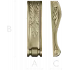 Acanthus Scroll Corbel - STL 3D model for CNC milling