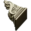 Regal Acanthus Corbel STL for CNC Milling