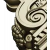 Regal Acanthus Corbel STL for CNC Milling