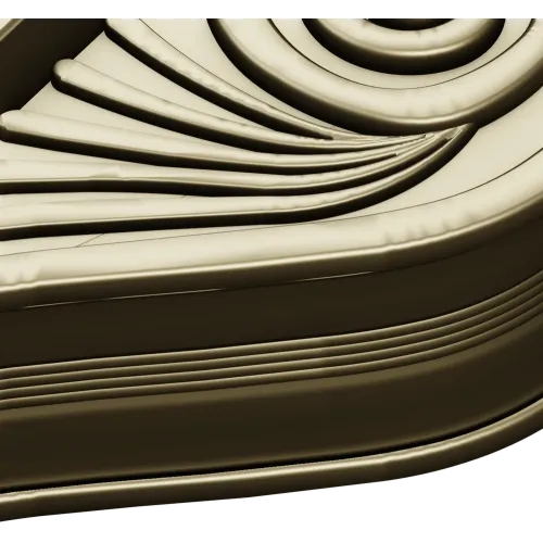 Classic Scroll Corbel STL for CNC