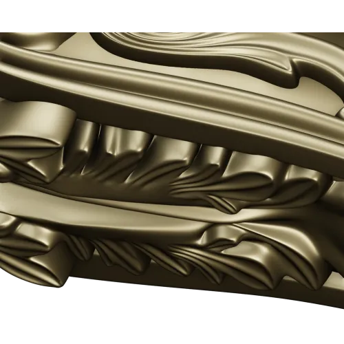 Imperial Acanthus Corbel STL 3D model for CNC