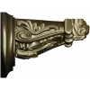 Imperial Acanthus Corbel STL 3D model for CNC