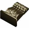 Regal acanthus corbel 3D STL for CNC milling