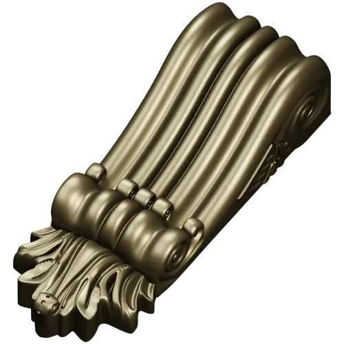 Классический декоративный кронштейн - 3D модель STL для ЧПУ