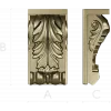 Acanthus Scroll Corbel - STL 3D Model for CNC Milling