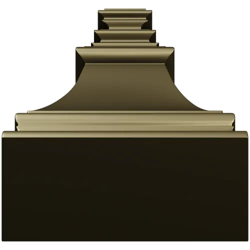 Bellcast decorative bracket - STL 3D model for CNC milling