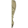 Ornate Acanthus Bracket - STL 3D model for CNC