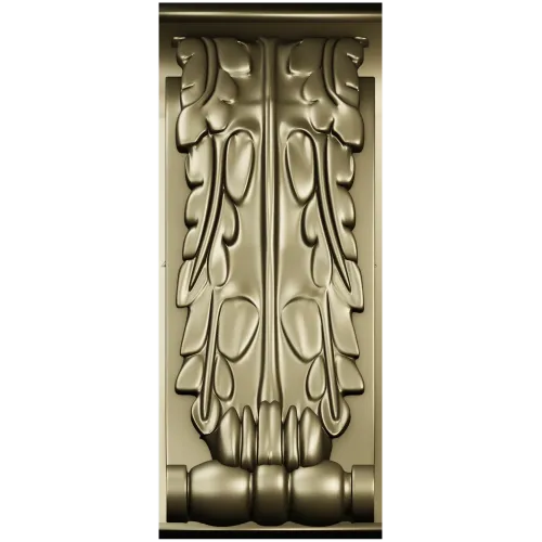 Acanthus Scroll Corbel 3D Model STL for CNC