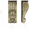 Acanthus Scroll Corbel 3D Model STL for CNC