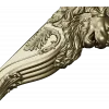 Lion Corbel STL for CNC - High-Relief Decorative Bracket