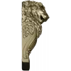 Lion Corbel STL for CNC - High-Relief Decorative Bracket